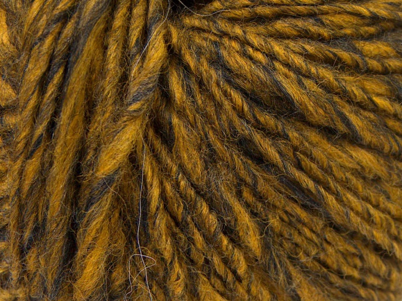 Acacia Yarns Alpaca Wool Yarn 0022 - Goldish Green with Dark Olive