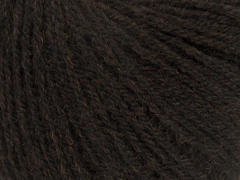 Acacia Yarns Alpaca Wool Light Yarn 0080 - Rich Brown