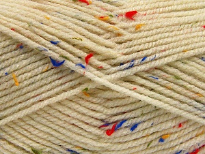 Acacia Yarns Nimbus Tweed Yarn 10004 Cream