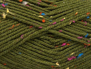 Acacia Yarns Nimbus Tweed Yarn 10010 Olive