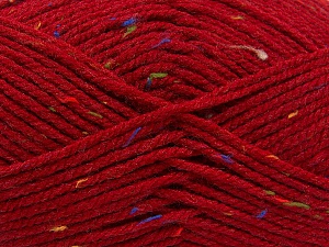 Acacia Yarns Nimbus Tweed Yarn 10006 Red