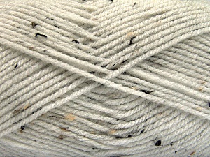 Acacia Yarns Nimbus Tweed Yarn 10001 White