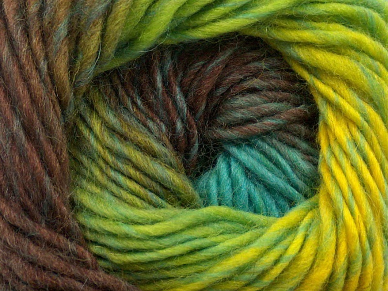 Acacia Yarns Gaia Self-Striping Wool #002