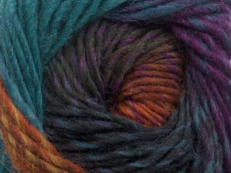 Acacia Yarns Gaia Self-Striping Wool #004 Acacia Yarns Gaia Self-Striping Wool #004