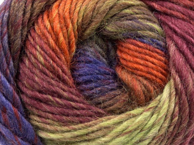 Acacia Yarns Supersoft Merino Yarn #472 Garden