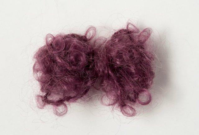 Adele Mohair Boucle Medium Weight Yarn - Aubergine