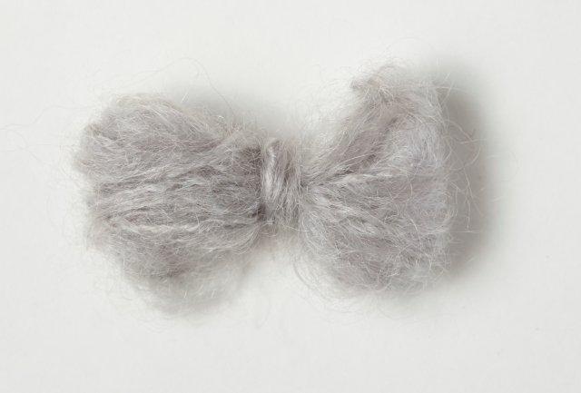 Adele Mohair Boucle Medium Weight Yarn - Light Grey