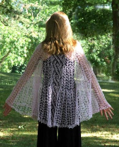 Alpaca Yarn Company Suri Elegance Whisper Shawl PT93 Pattern