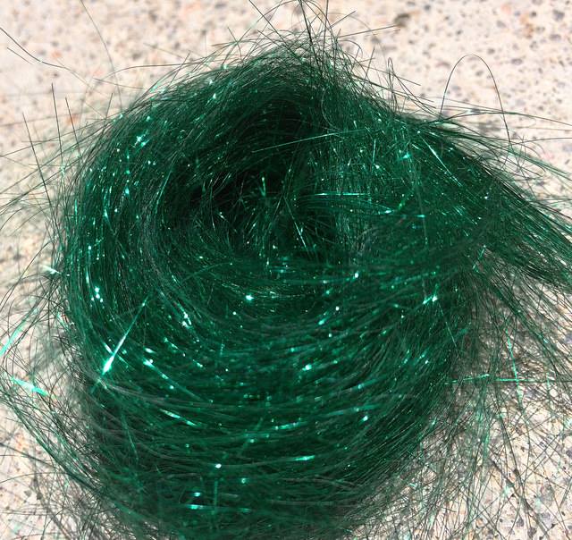 Angelina Fibers - 10 grams - Brilliant Emerald Green
