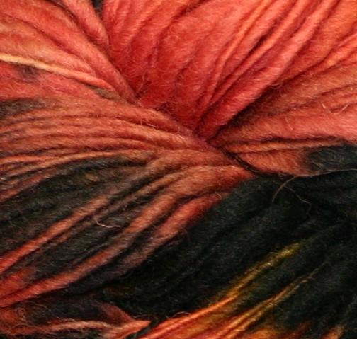 Araucania Magallanes Yarn 311 Coral Black