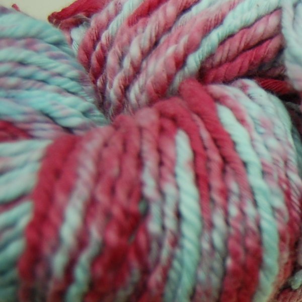 Araucania Patagonia Cotton 213 Fuschia Aqua