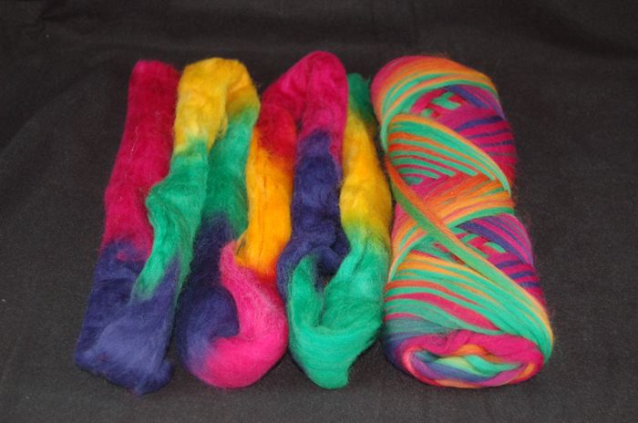 Schoppel Wolle (Artfelt) Roving from Skacel