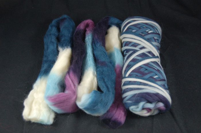 Zitron Artfelt Pencil Roving Kit in Colorway 905