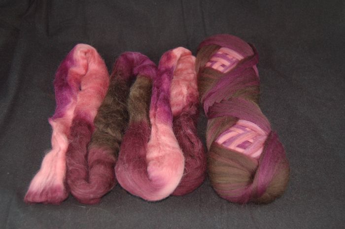 Zitron Artfelt Pencil Roving Kit in Colorway 920