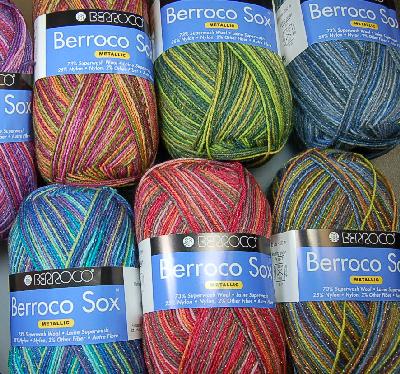 Berroco Sox Metallic Sock Yarn Berroco Sox Metallic Sock Yarn