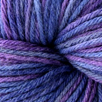 Berroco Vintage Colors Wool Yarn Colorway 5219 Purple Haze