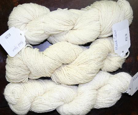 Hand Spun 2-ply DK Wool from the Betty Ash Collection 2.7 oz 243 yds