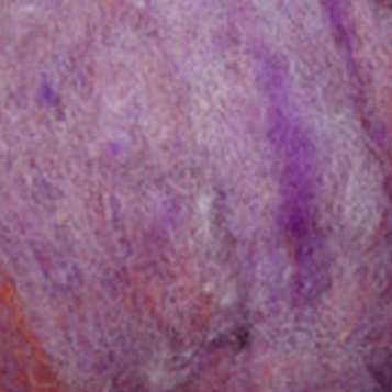 Bewitching Fibers Needle Felting Carded Wool - 1 ounce - Aster