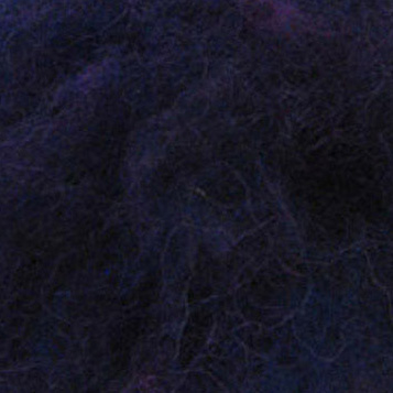 Bewitching Fibers Needle Felting Carded Wool - 1 ounce - Aubergine