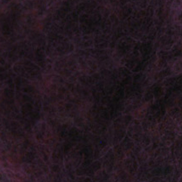 Bewitching Fibers Needle Felting Carded Wool - 8 ounce - Black Cherry