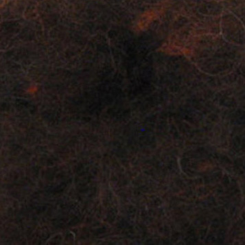 Bewitching Fibers Needle Felting Carded Wool - 1 ounce - Teak