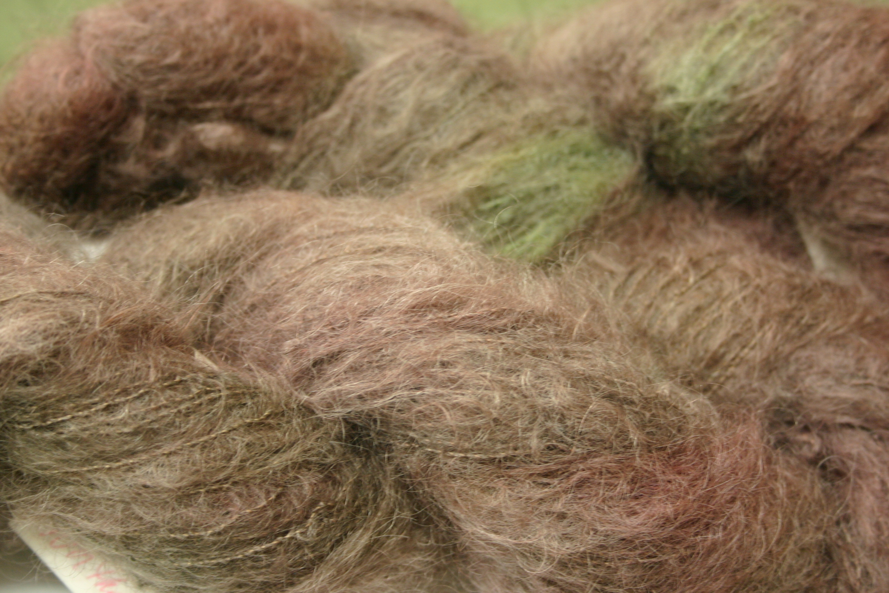 Brushed Mohair Yarn by Bewitching Fibers in Northside