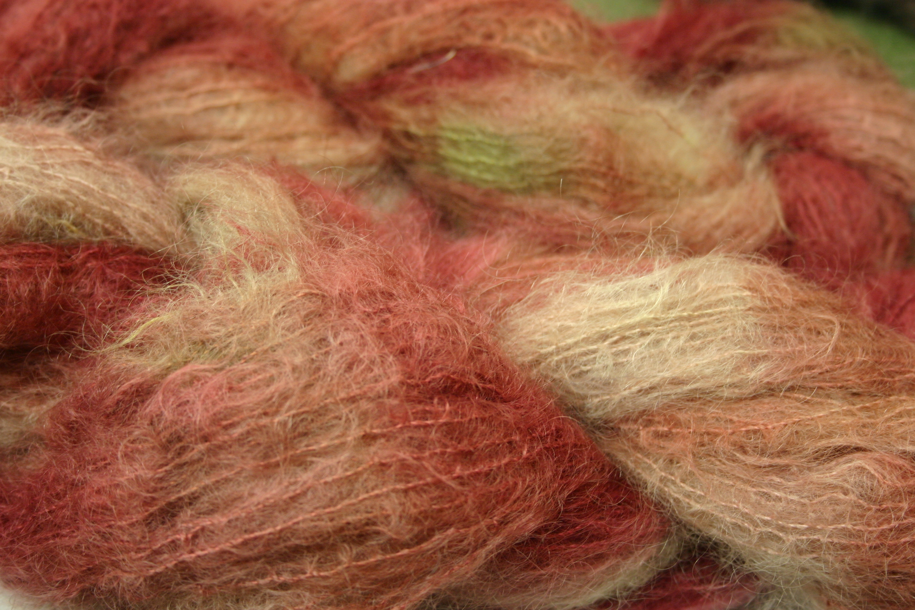 Brushed Mohair Yarn by Bewitching Fibers in Sedona