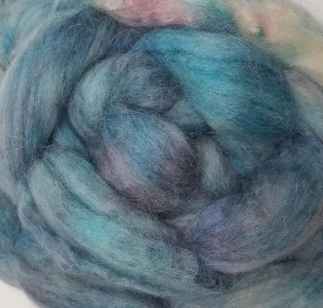 Merino Wool and Suri Alpaca Top - 50/50 - 115 g (4.0 ozs) Windswept Merino Wool and Suri Alpaca Top - 50/50 - 115 g (4.0 ozs) Windswept