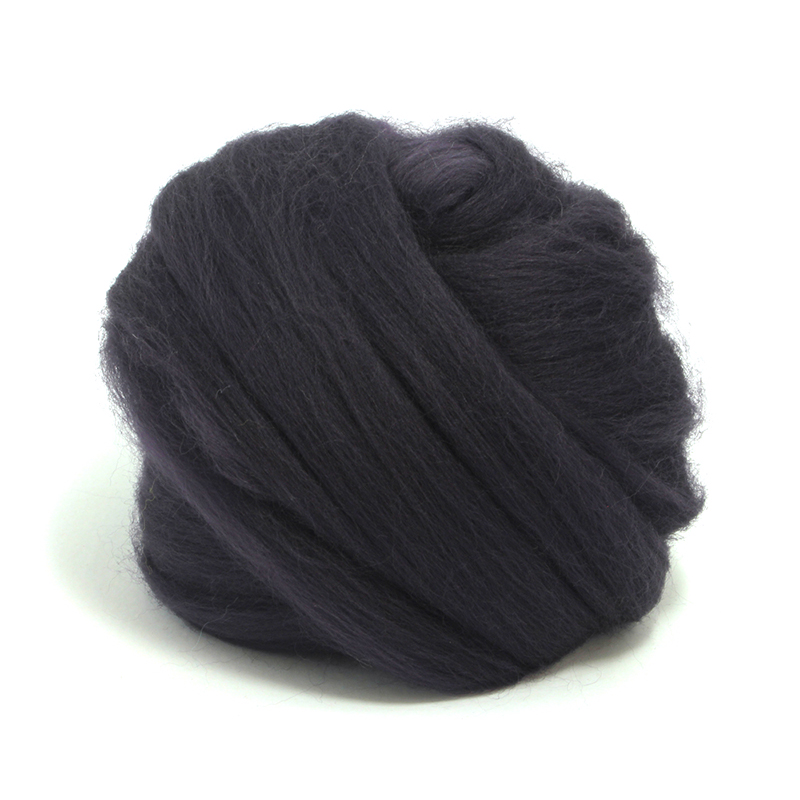 23 Micron Superfine Dyed Merino Combed Top ARM Knitting Yarn - 1 lb - Storm 65