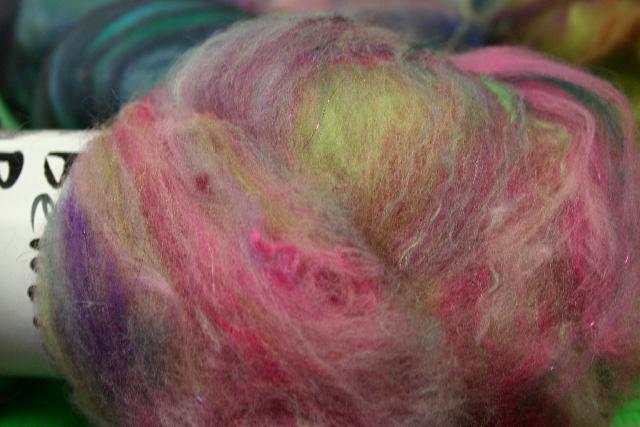 Bewitching Batts Hand Blended Art Batt - #053 - 2.6 ozs
