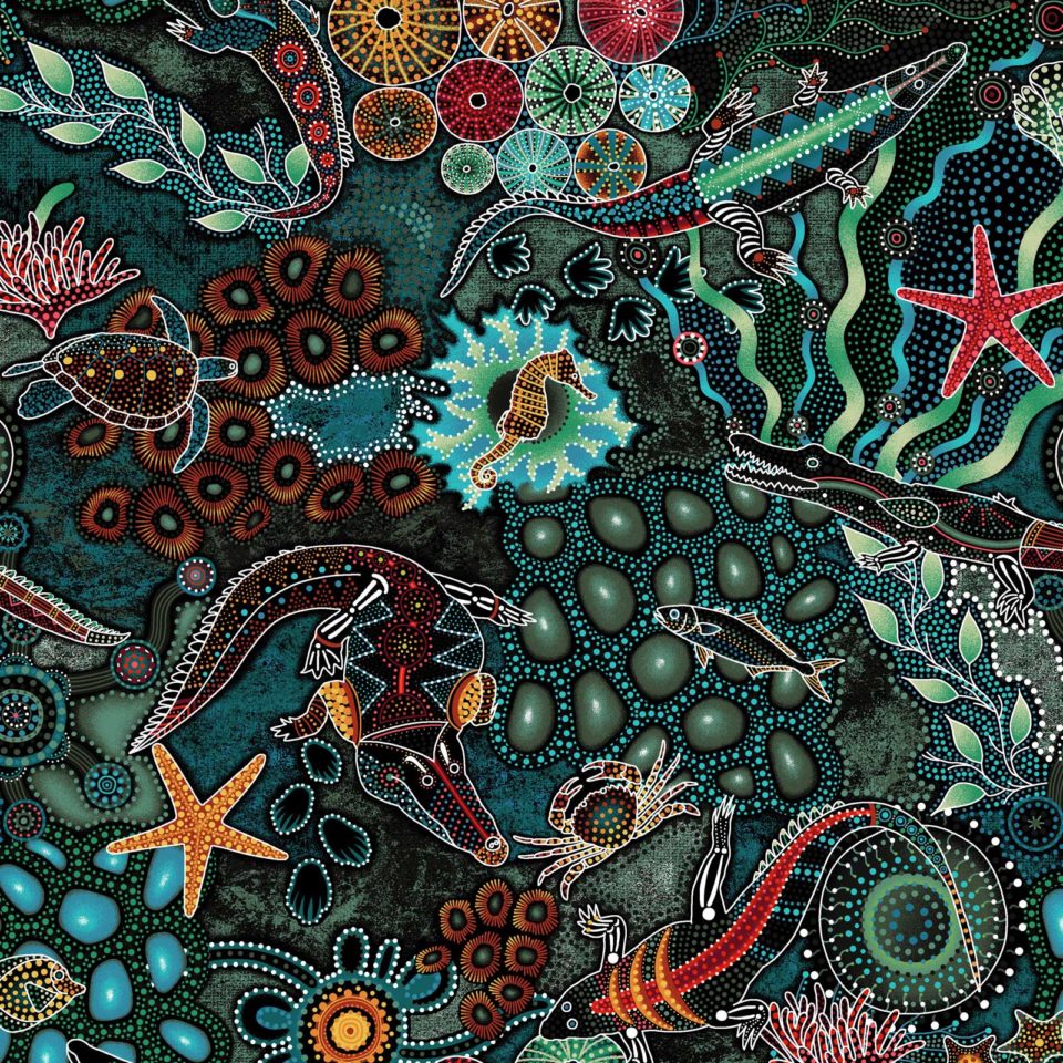 Down Under Aboriginal Designs Collection - Down Under 11402 Down Under Aboriginal Designs Collection - Down Under 11402