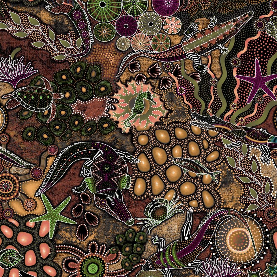Down Under Aboriginal Designs Collection - Down Under 11403 Down Under Aboriginal Designs Collection - Down Under 11403
