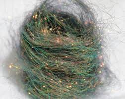 Angelina and Firestar Synthetic Fibers for Glitz