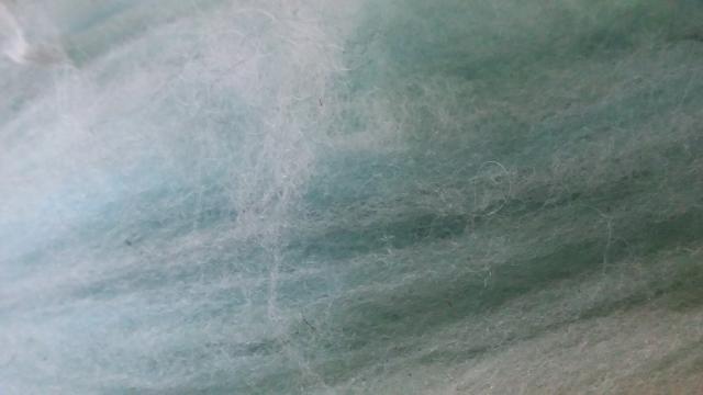 Cormo Wool Carded and Dyed Cormo Wool Carded and Dyed