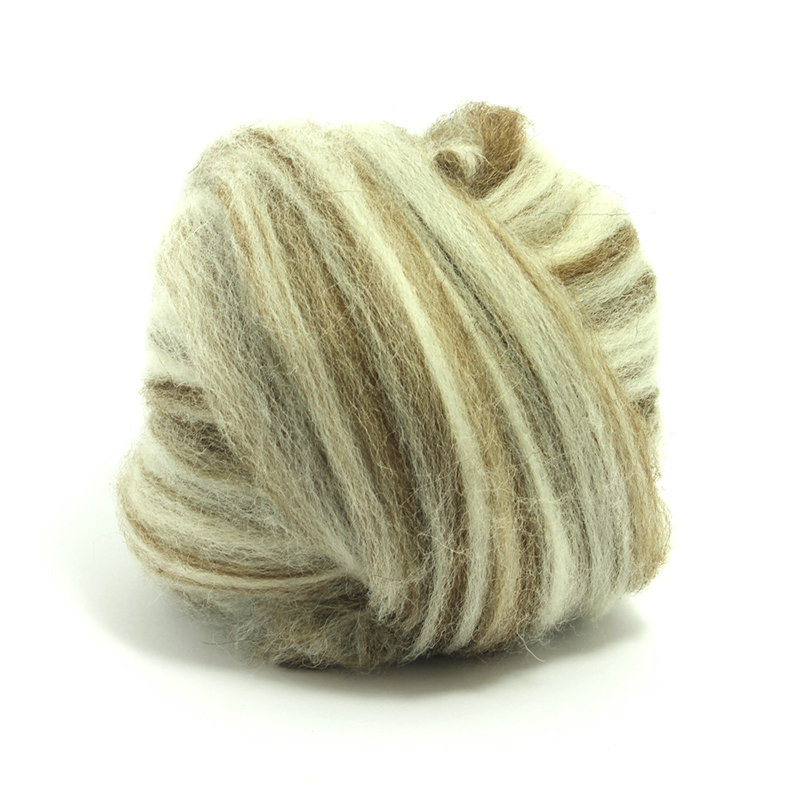 100% Shetland Wool Natural Top Blend - 16 oz (454 g)