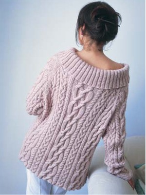 Debbie Bliss Cashmerino Aran Weekend Sweater Kit