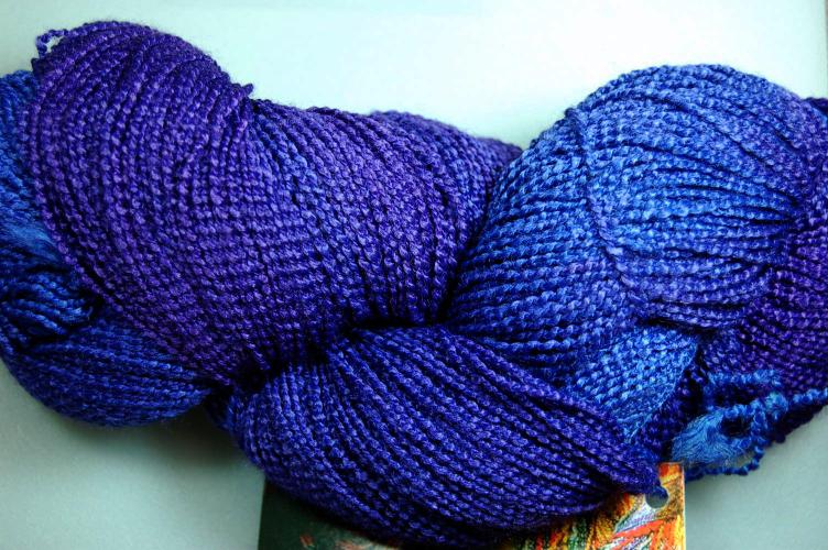 Blue Heron Beaded Rayon Yarn - Blue Violet