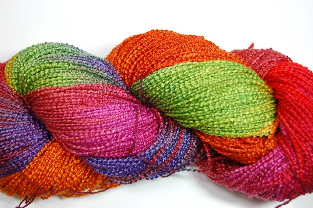 Blue Heron Beaded Rayon Yarn - Parrot