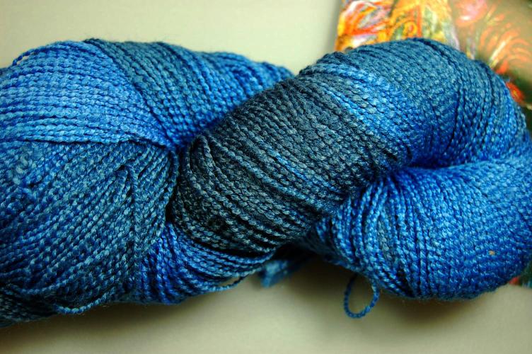 Blue Heron Beaded Rayon Yarn - Denim