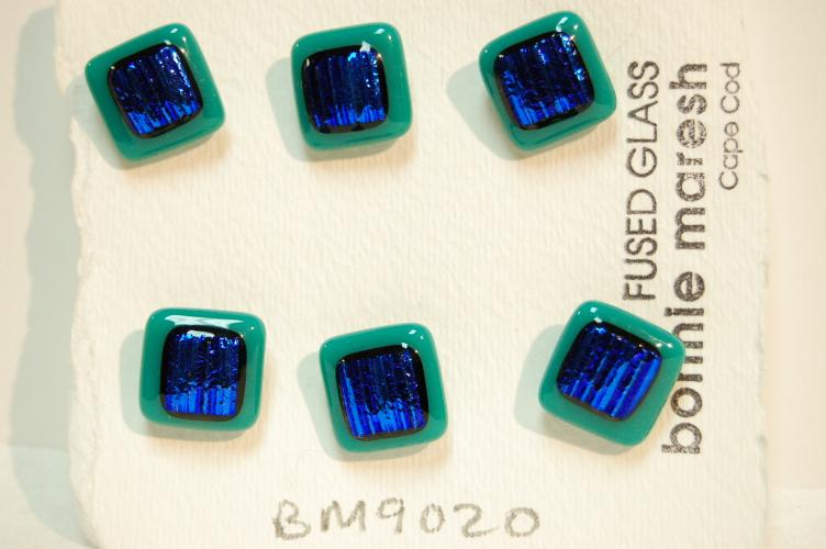 Bonnie Maresh Fused Glass Buttons - Medium BM9020