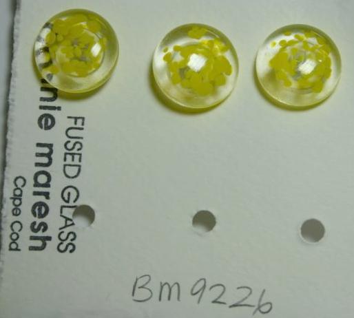 Bonnie Maresh Fused Glass Buttons - Medium BM9226
