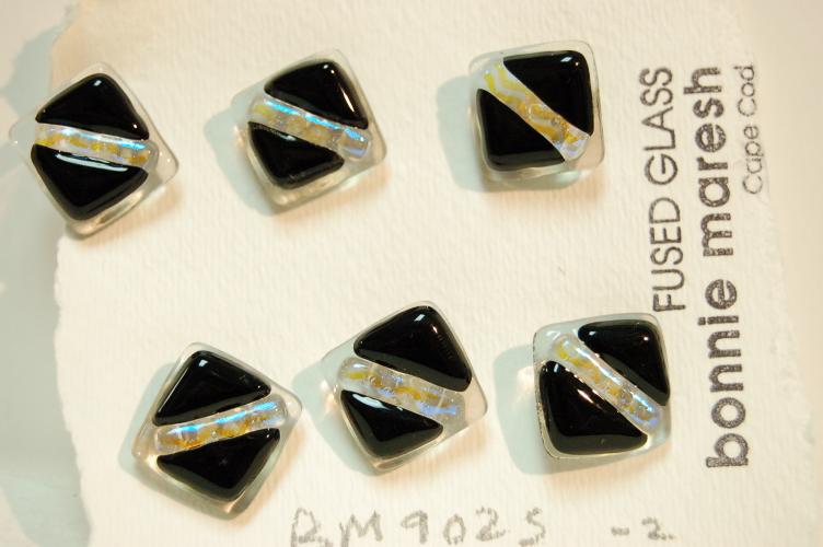 Bonnie Maresh Fused Glass Buttons - Small BM9025