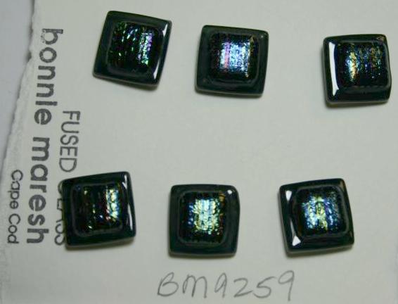 Bonnie Maresh Fused Glass Buttons - Small BM9259