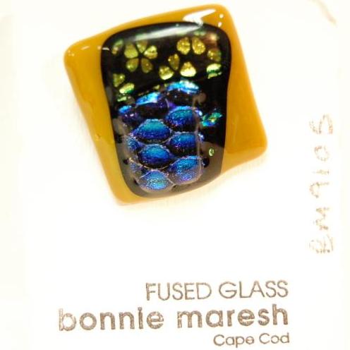 Bonnie Maresh Fused Glass Buttons - Extra Large...