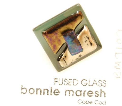Bonnie Maresh Fused Glass Buttons - Extra Large...