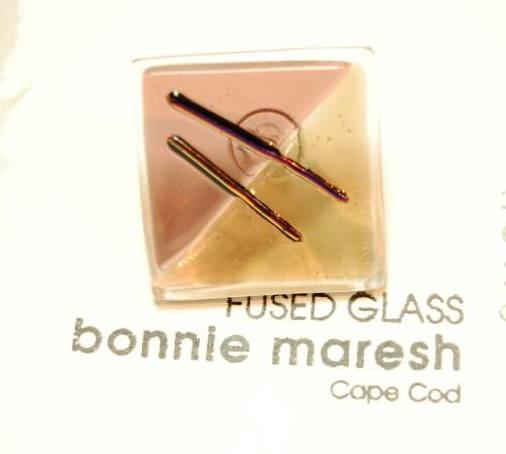 Bonnie Maresh Fused Glass Buttons - Extra Large...