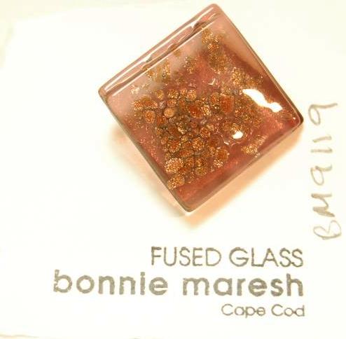 Bonnie Maresh Fused Glass Buttons - Extra Large BM9119