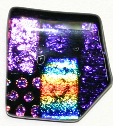 Bonnie Maresh Fused Glass Buttons - Extra Large BML01