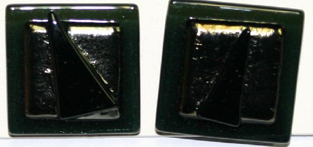 Bonnie Maresh Fused Glass Buttons - Extra Large BML22