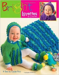 Bright Layetts to Crochet - 4 Sets - 3891
